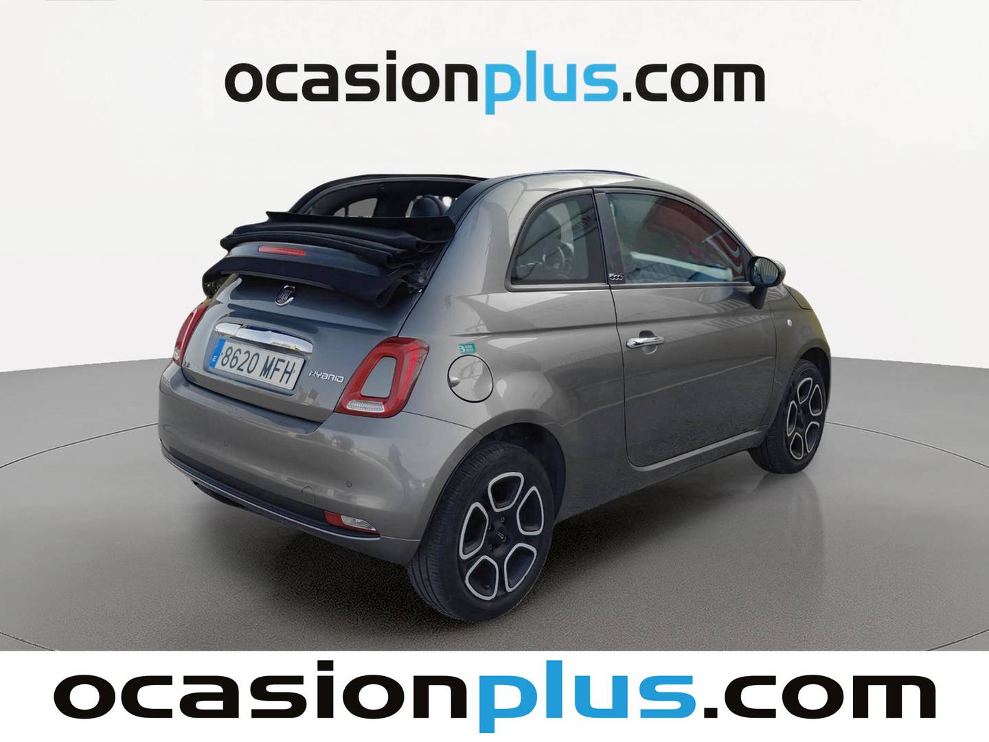 Foto trasera Fiat 500C Fiat 500C 1.0 Hybrid Club (70 CV) derecha