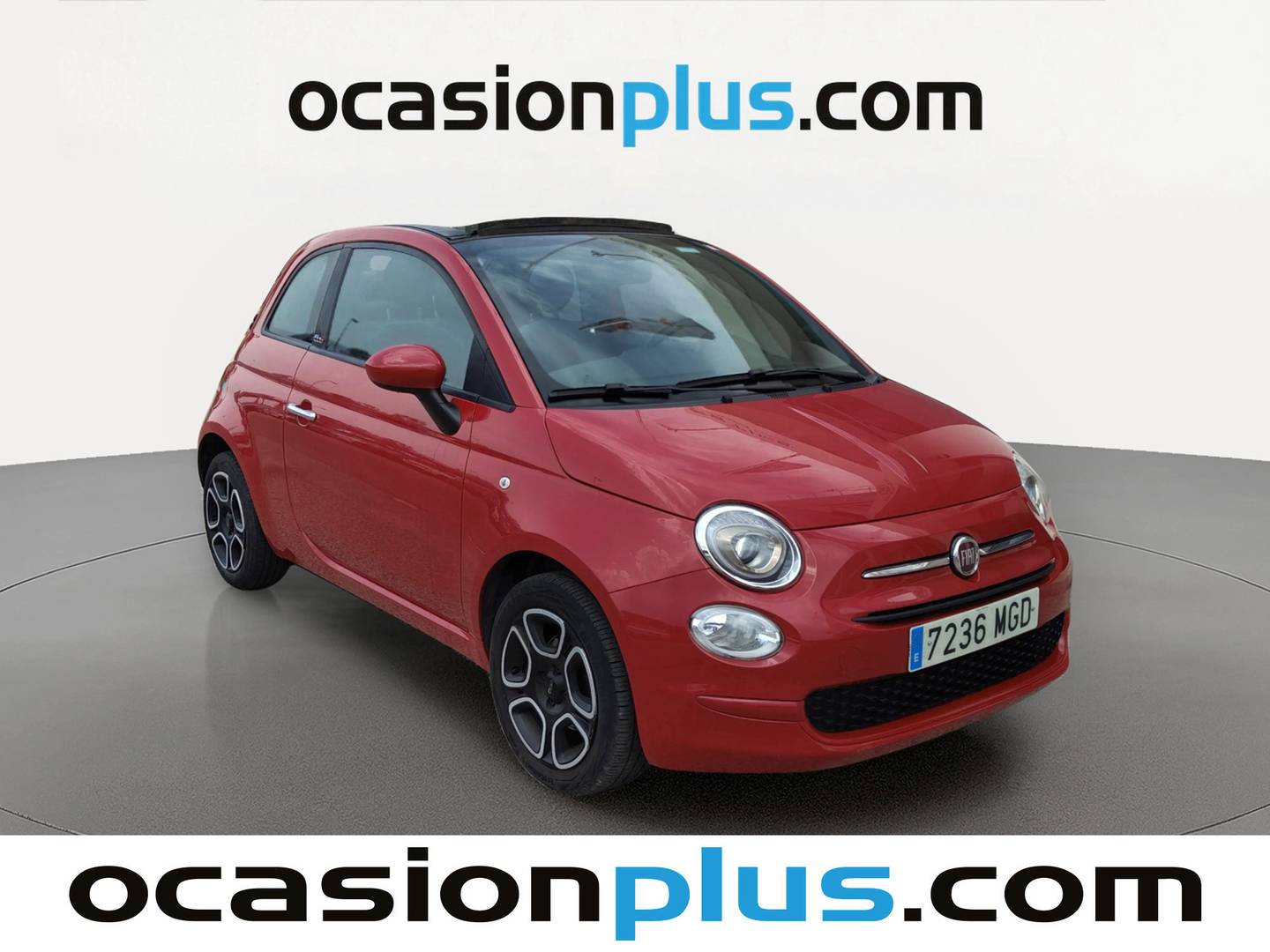 Foto delantera Fiat 500C Fiat 500C 1.0 Hybrid Club  (70 CV) derecha