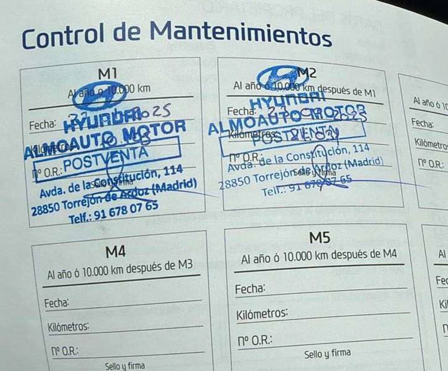 Foto del mantenimiento del Hyundai i20 Hyundai i20 1.6T N (204 CV)