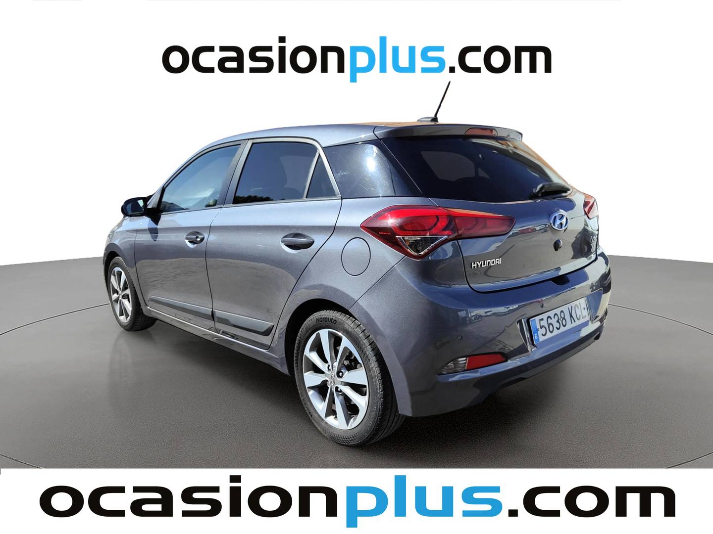 Foto trasera Hyundai i20 Hyundai i20 1.2 MPI Elegant Nav (84 CV) izquierda