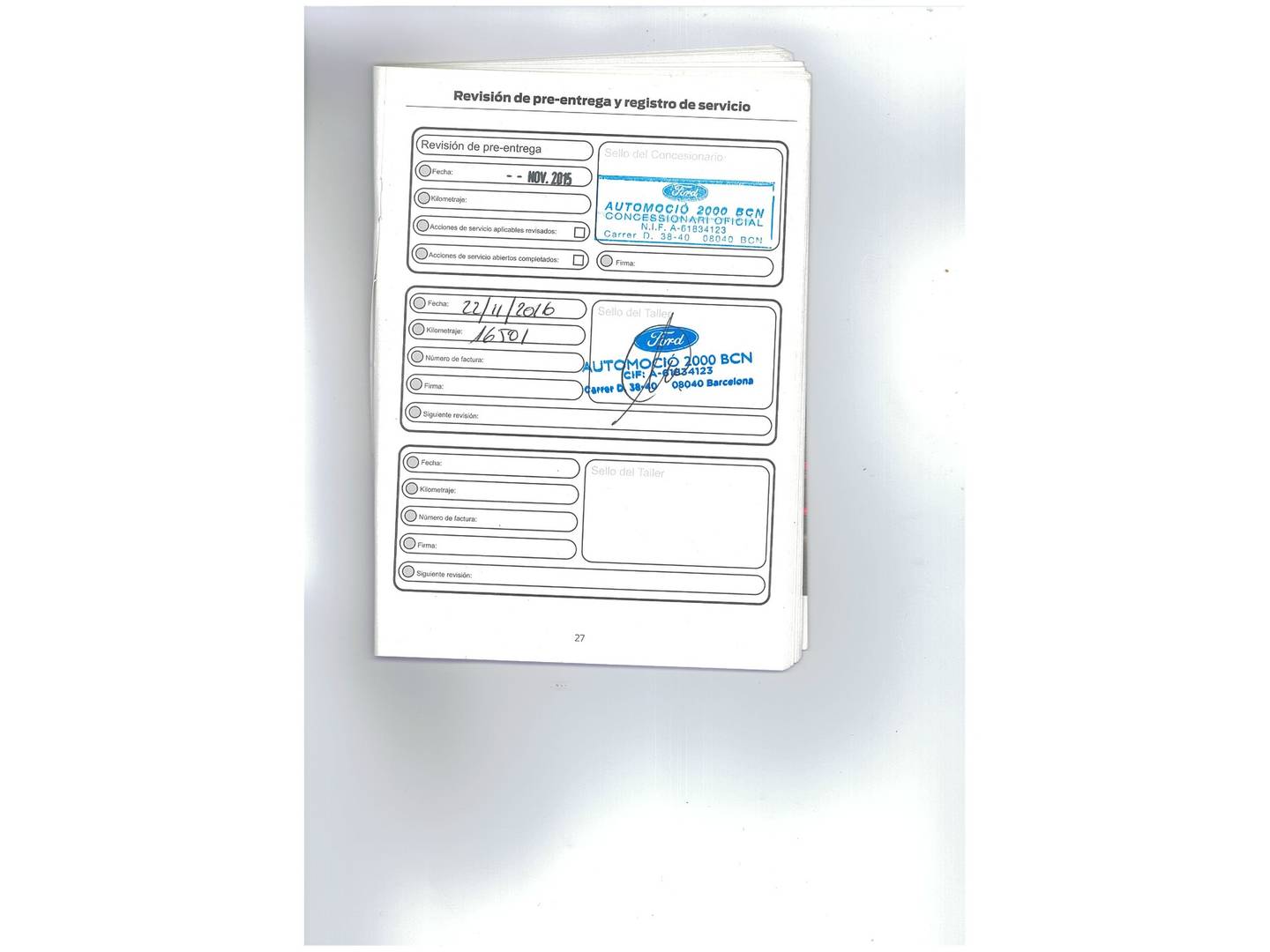 Foto Ford Grand Tourneo Connect Ford Grand Tourneo Connect 1.5 TDCi Titanium (120 CV)