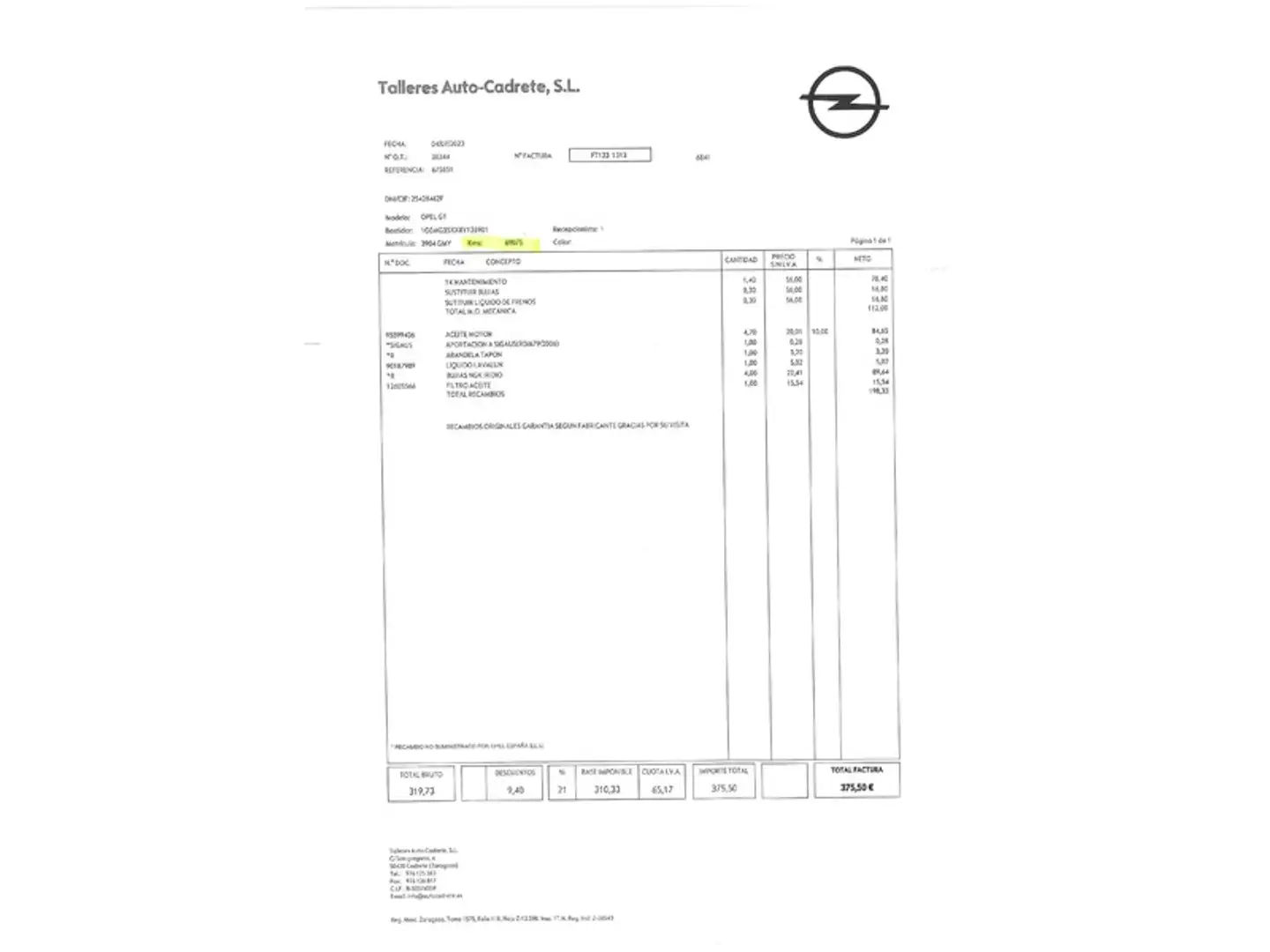 Foto Opel GT Opel GT 2.0T (264 CV)