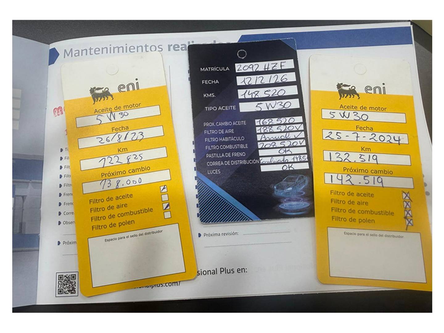 Foto del mantenimiento del Seat León Seat León 2.0 TDI S&S I-Tech (150 CV)