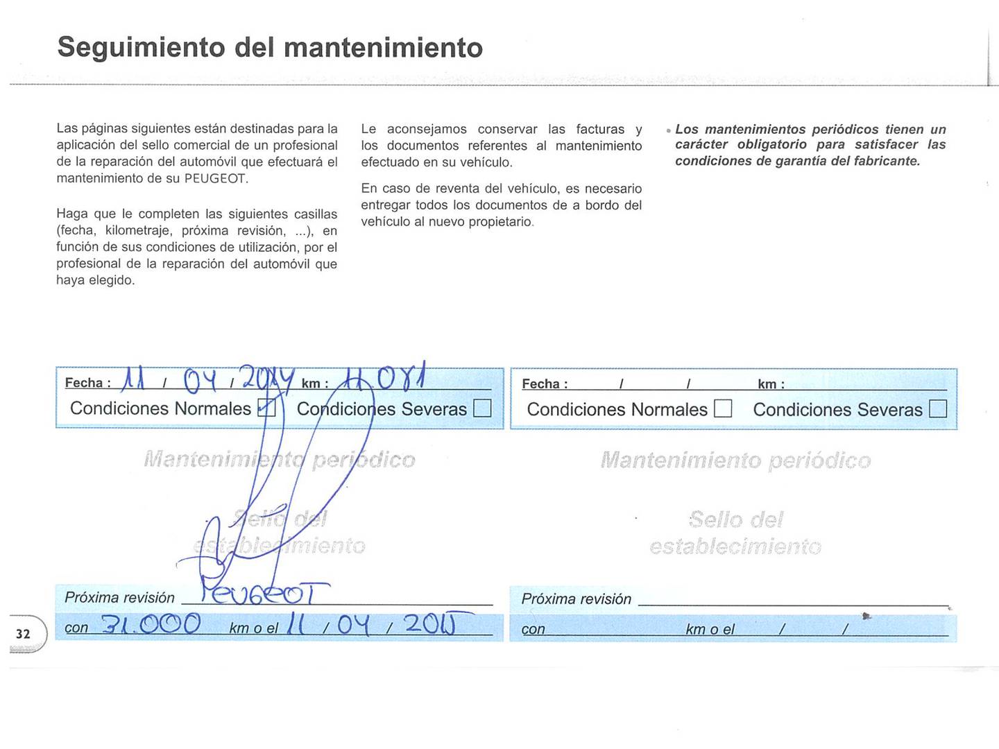 Foto del mantenimiento del Peugeot 3008 Peugeot 3008 1.6 HDI Napapijri FAP (115 CV)