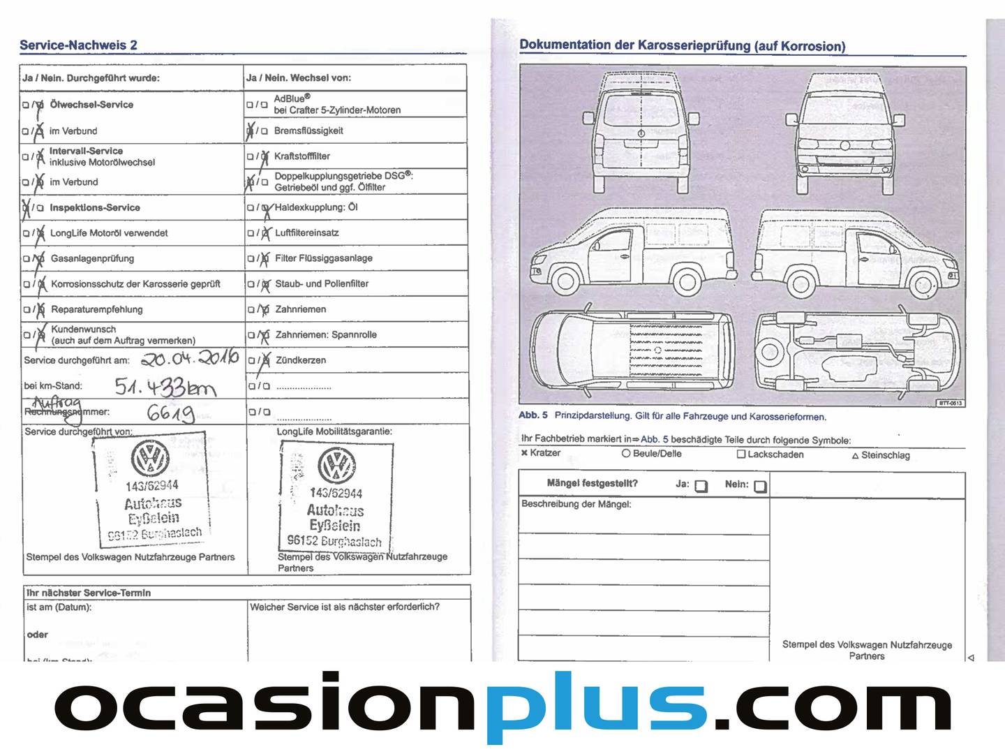 Foto del mantenimiento del Volkswagen Caravelle Volkswagen Caravelle Comfortline Edition 2.0 TDI BMT Corto (180 CV) DSG