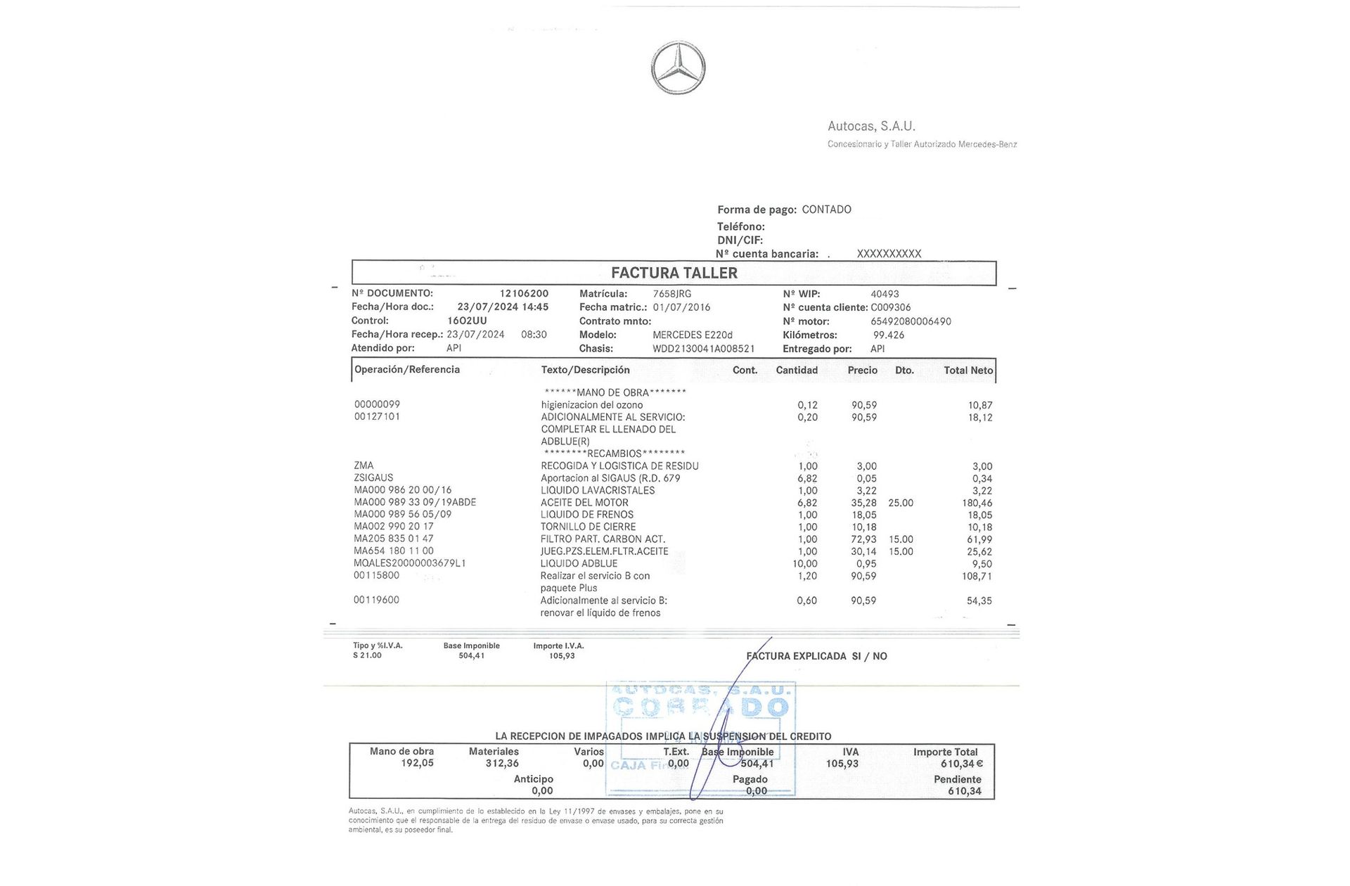 Mercedes-Benz Clase E E 220 d - foto 22