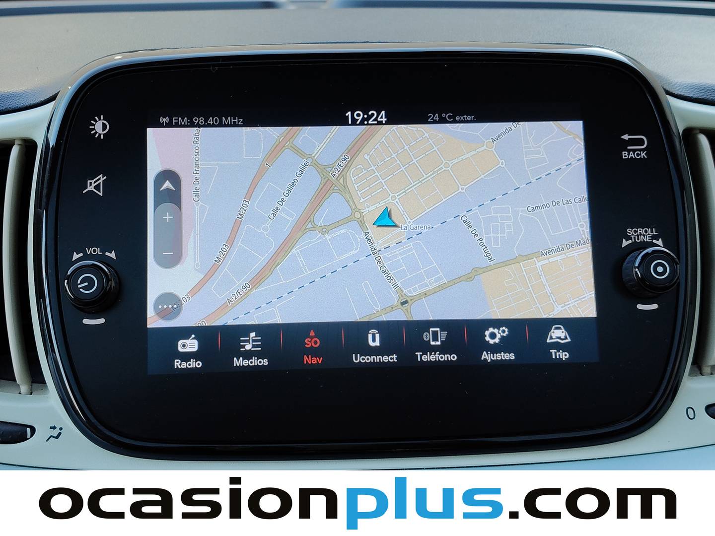 Equipamiento del Fiat 500 Fiat 500 1.0 Hybrid Dolcevita (70 CV)
