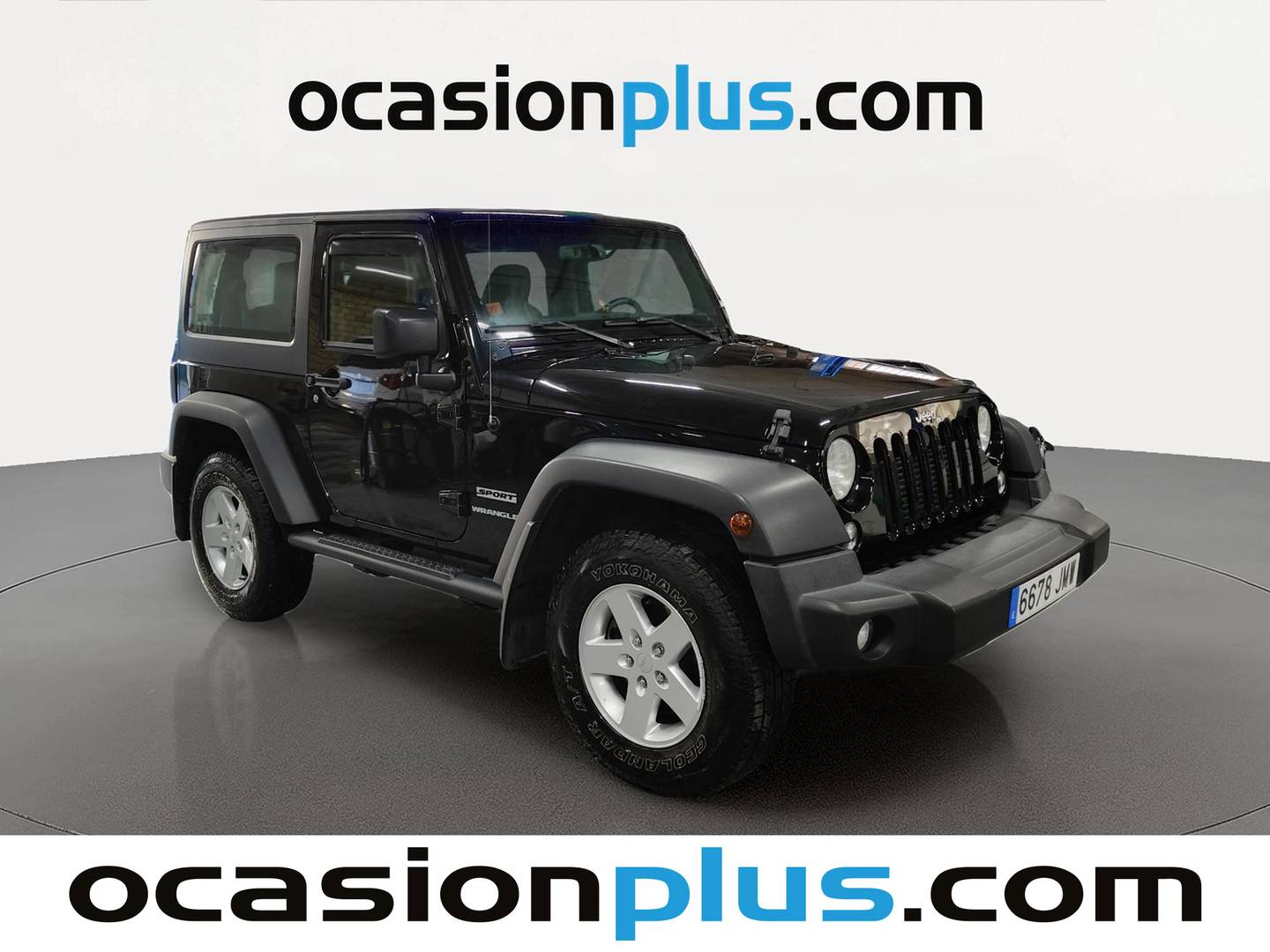 Foto delantera Jeep Wrangler Jeep Wrangler 2.8 CRD Sport (200 CV) derecha