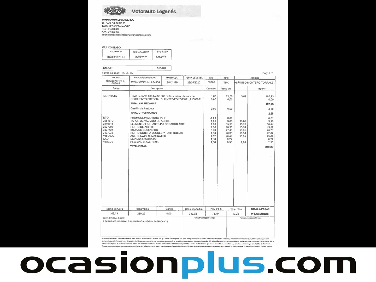 Foto Ford Focus Ford Focus 1.0 Ecoboost S&S ST-Line (125 CV)