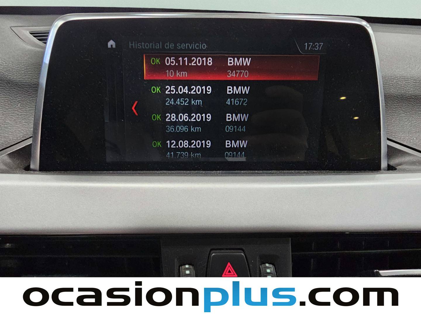 Foto del mantenimiento del BMW X1 BMW X1 sDrive18d (150 CV)