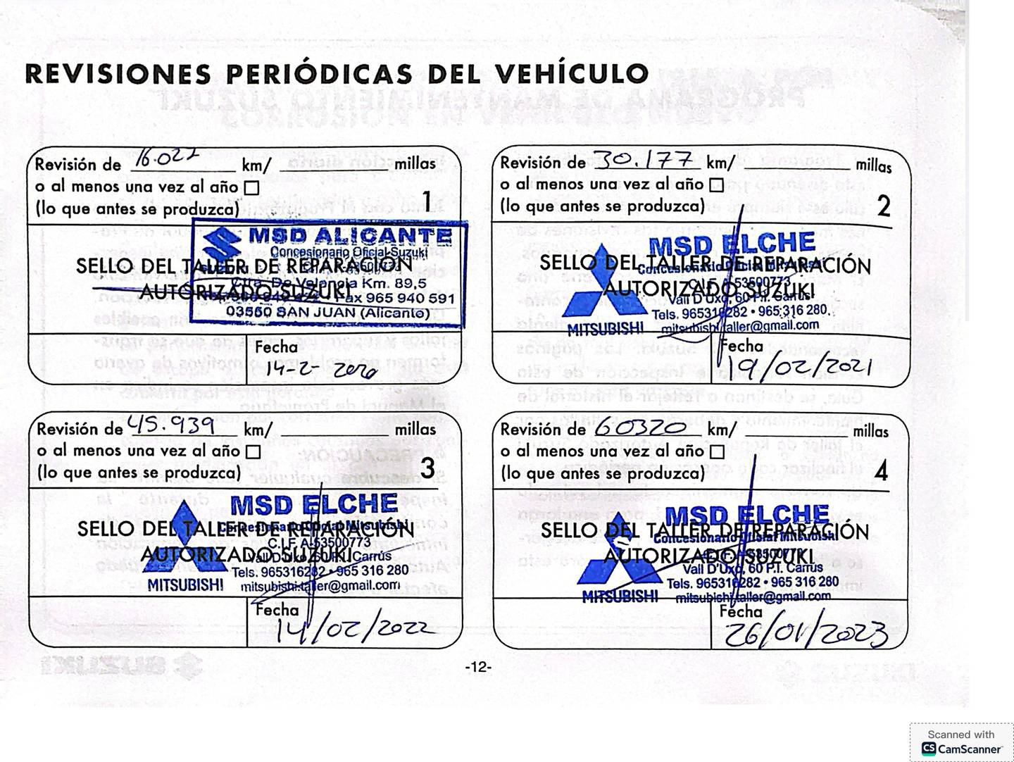 Foto del mantenimiento del Suzuki Jimny Suzuki Jimny 1.5 JLX (102 CV)