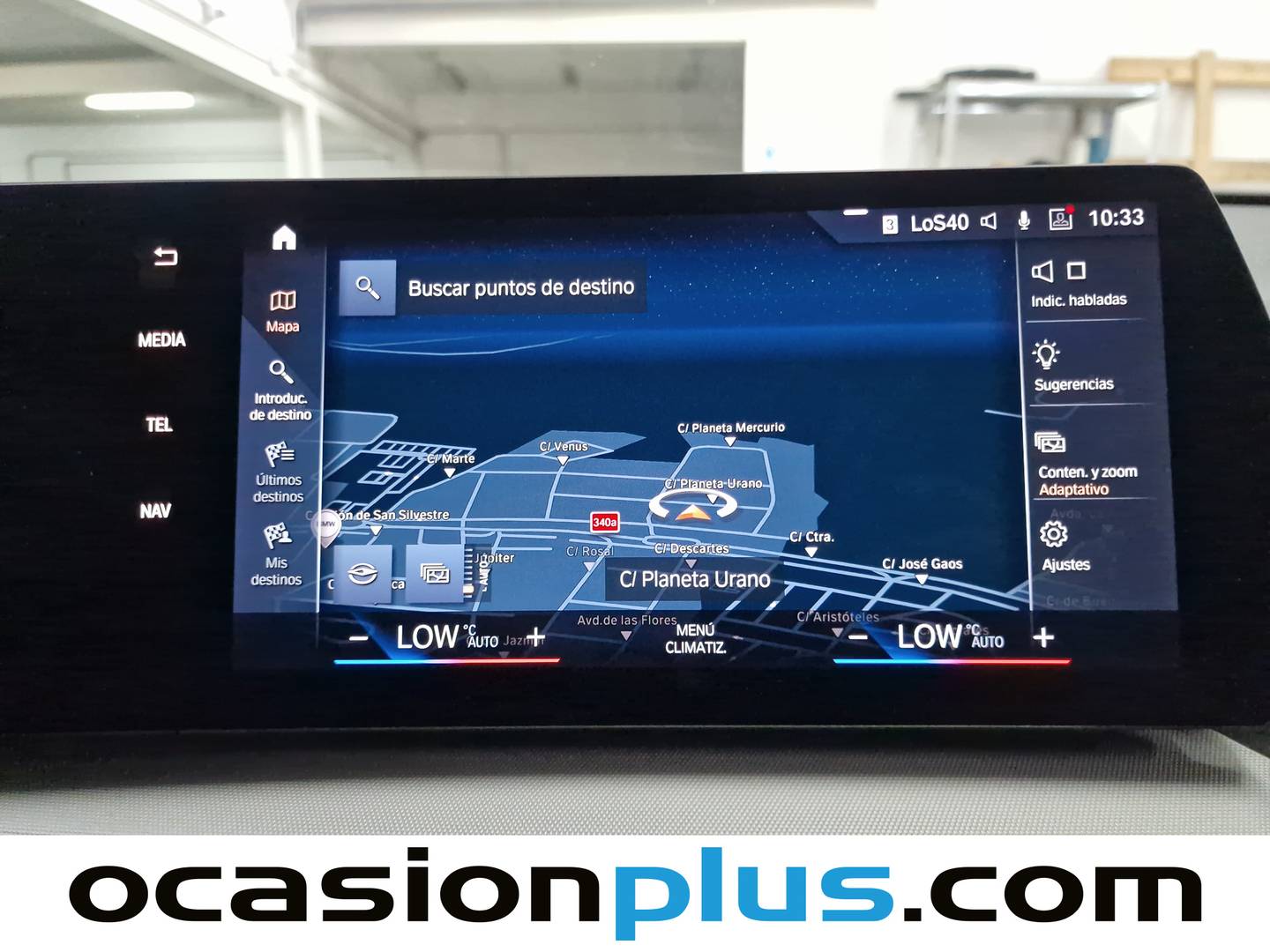 Extras y acabados del BMW X1 BMW X1 sDrive18i (136 CV)