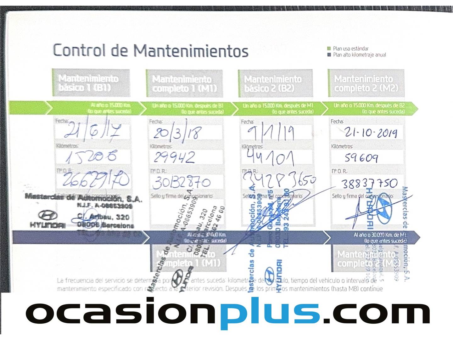 Foto del mantenimiento del Hyundai i20 Hyundai i20 1.4 CRDI Tecno (90 CV)