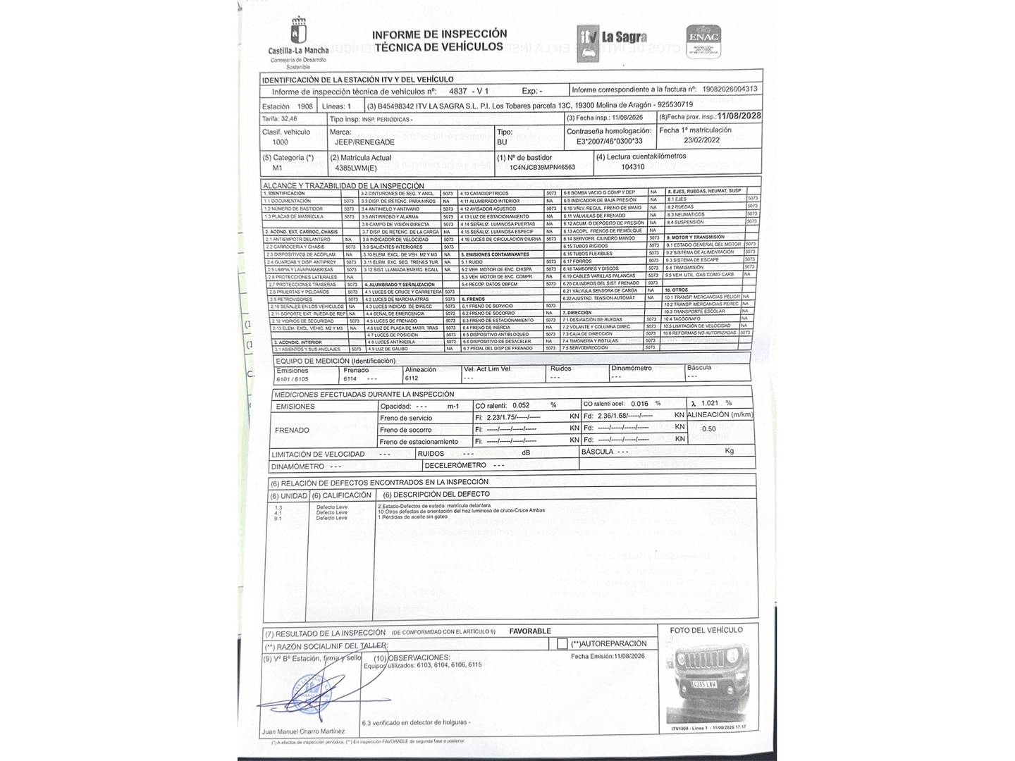 Jeep Renegade Jeep Renegade 1.0G Longitude 4x2 (120 CV) de segunda mano