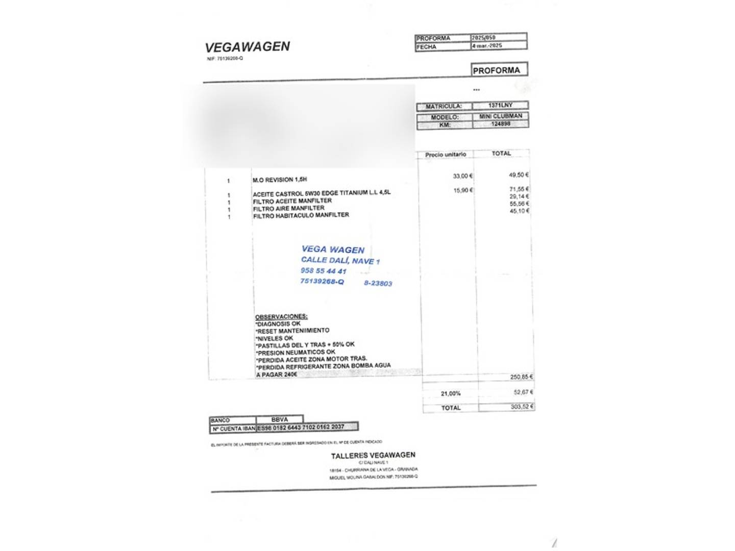 Foto Mini CLUBMAN MINI MINI Clubman Cooper (136 CV)