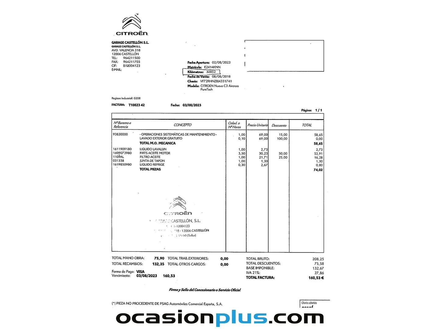 Foto Citroën C3 Aircross Citroen C3 Aircross PureTech 110 S&S Shine (110 CV)