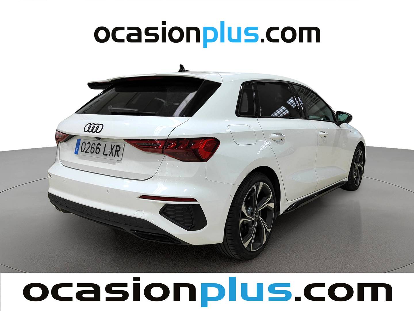 Foto trasera Audi A3 Audi A3 Sportback Black Line 35 TDI (150 CV) izquierda