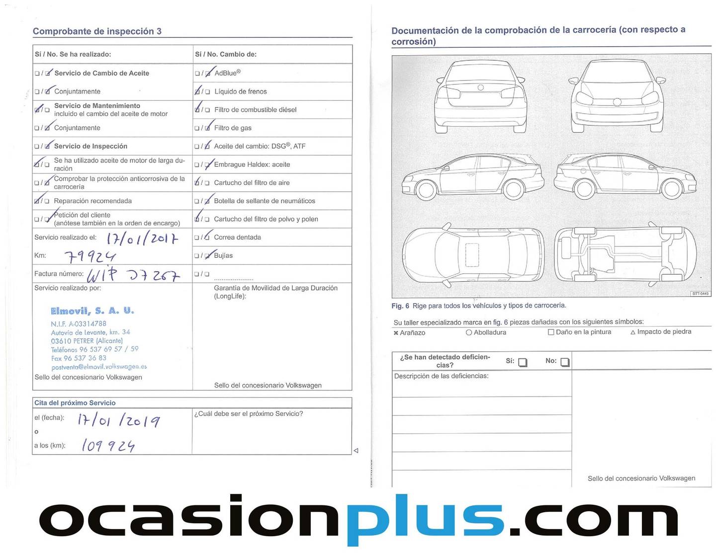 Foto del mantenimiento del Volkswagen Polo Volkswagen Polo Advance 1.6 TDI (90 CV)