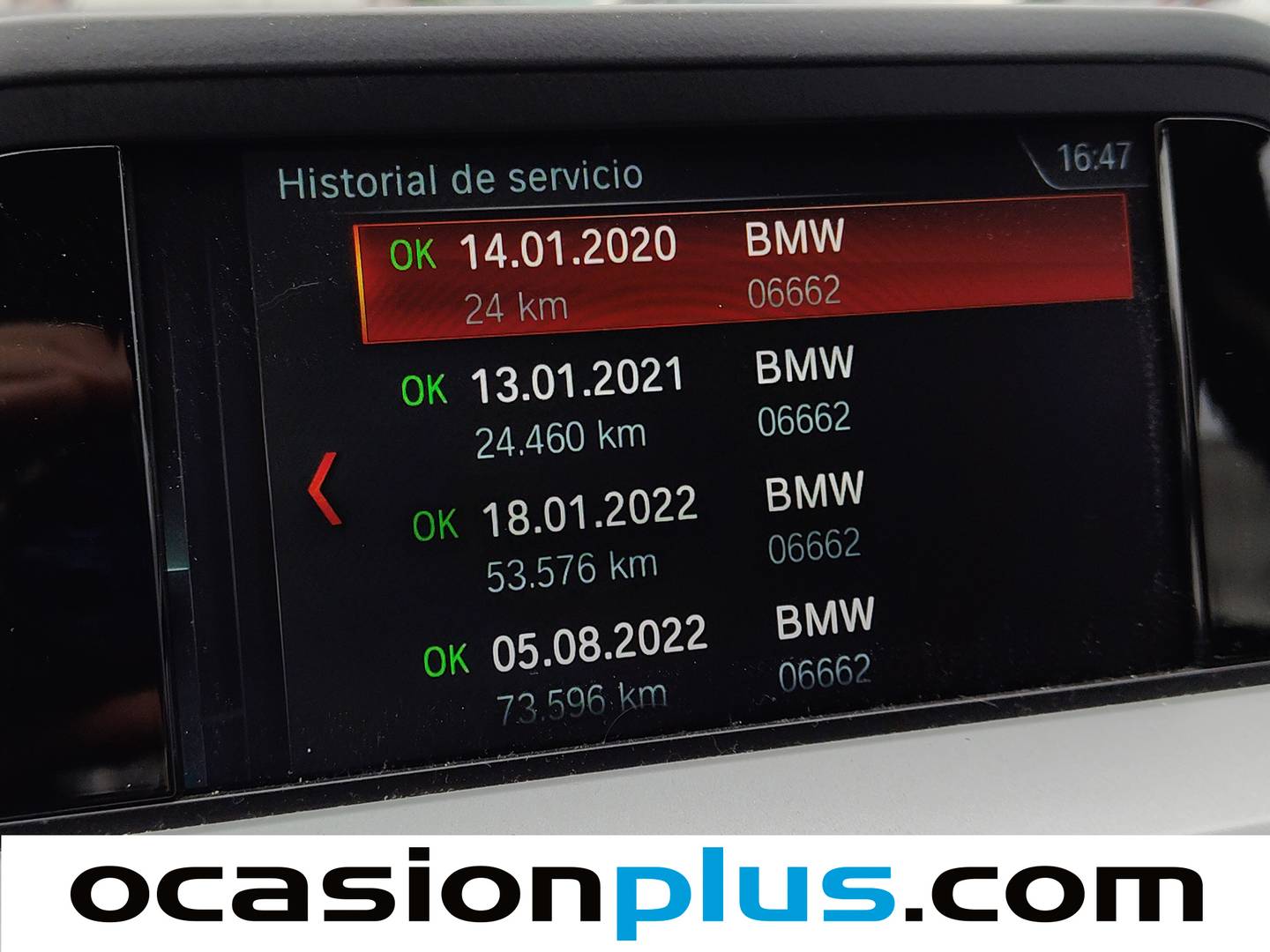 Foto del mantenimiento del BMW X3 BMW X3 xDrive20d (190 CV)