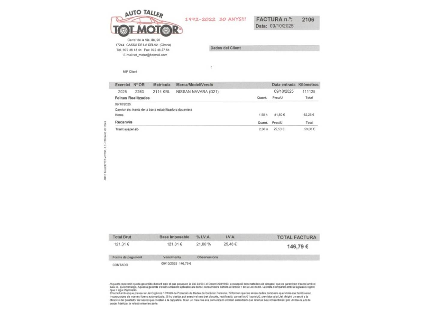 Foto Nissan Navara Nissan Navara PickUp 2.3 dCi Doble Cabina EU6 (160 CV)