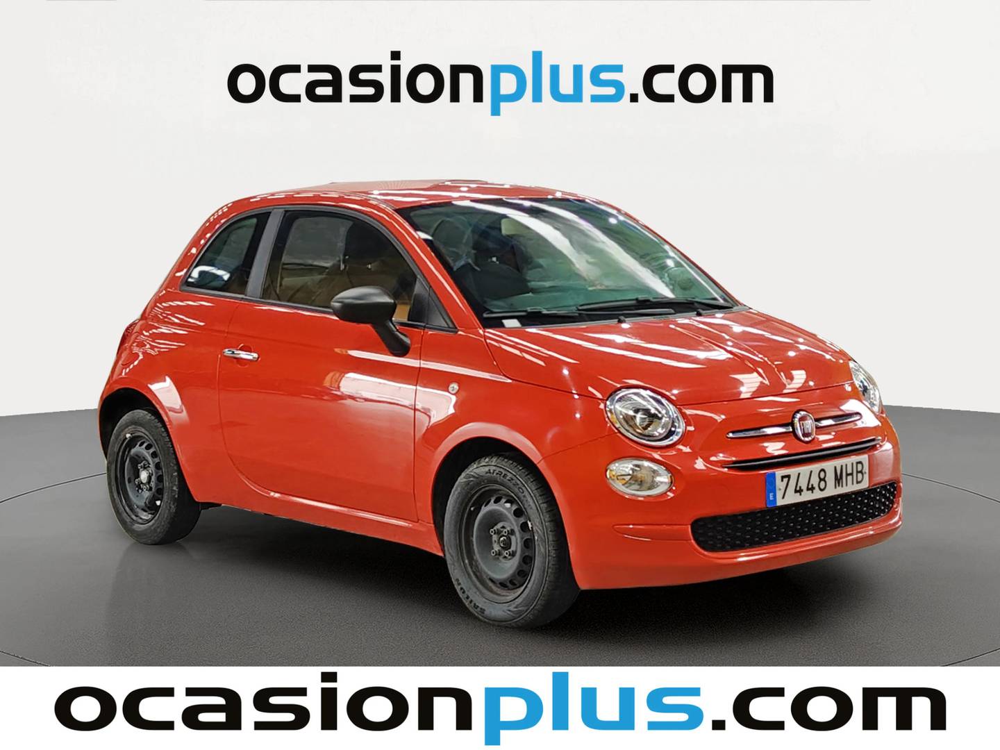 Foto delantera Fiat 500 Fiat 500 1.0 Hybrid Monotrim (70 CV) derecha