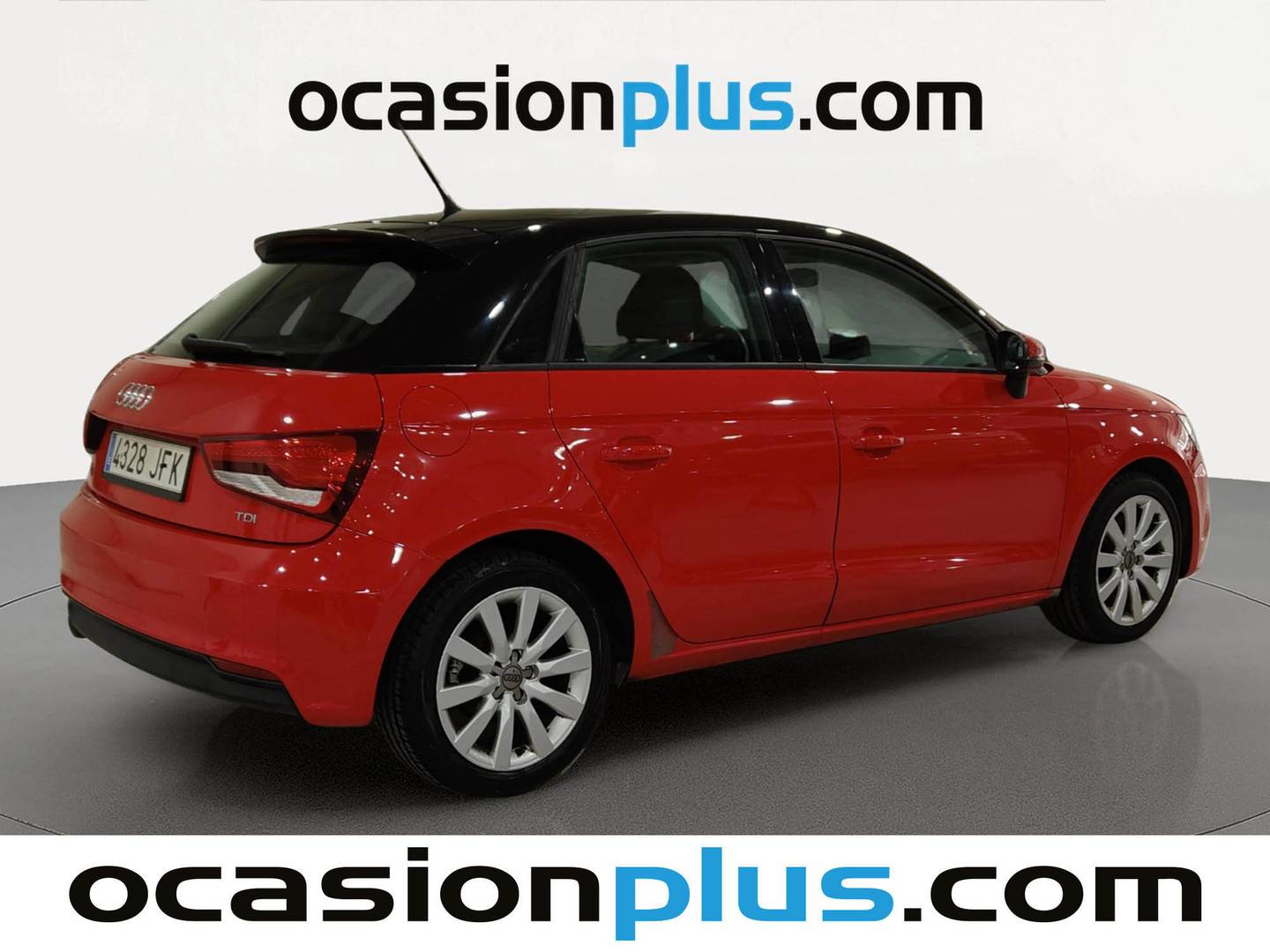 Foto trasera Audi A1 Audi A1 Sportback Attraction 1.6 TDI (116 CV) izquierda
