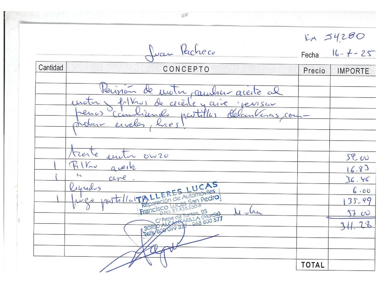 Foto del mantenimiento del Jeep Compass Jeep Compass 1.4 Multiair Limited 4x4 ATX (170 CV)