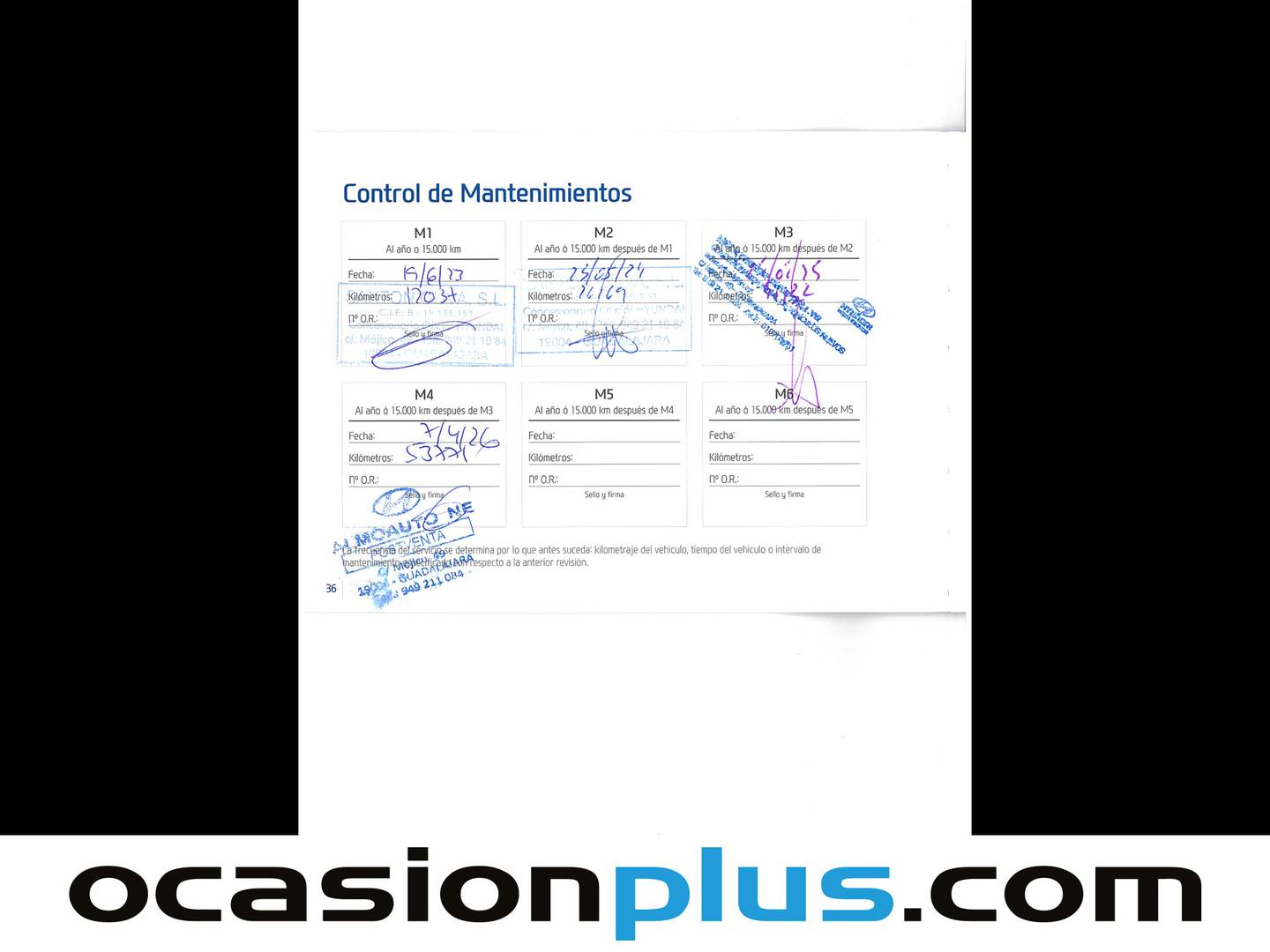 Foto del mantenimiento del Hyundai Kona Hyundai Kona 1.0 TGDi Maxx 4x2 (120 CV)