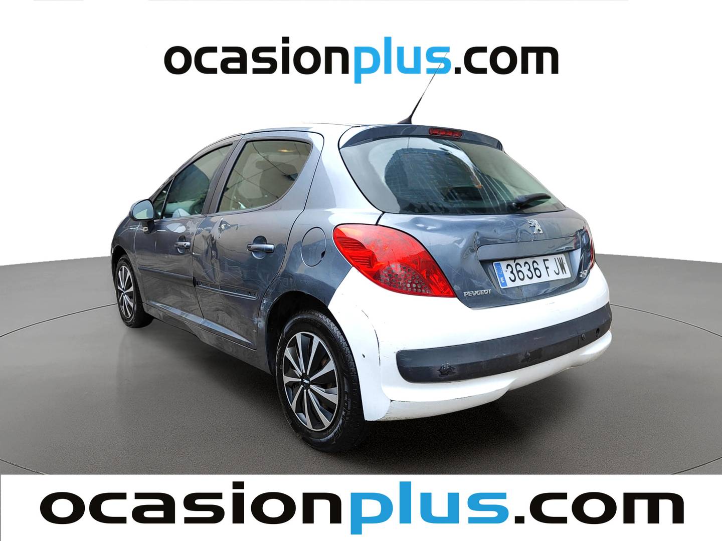 Foto trasera Peugeot 207 Peugeot 207 1.4 HDI X Line (70 CV) izquierda