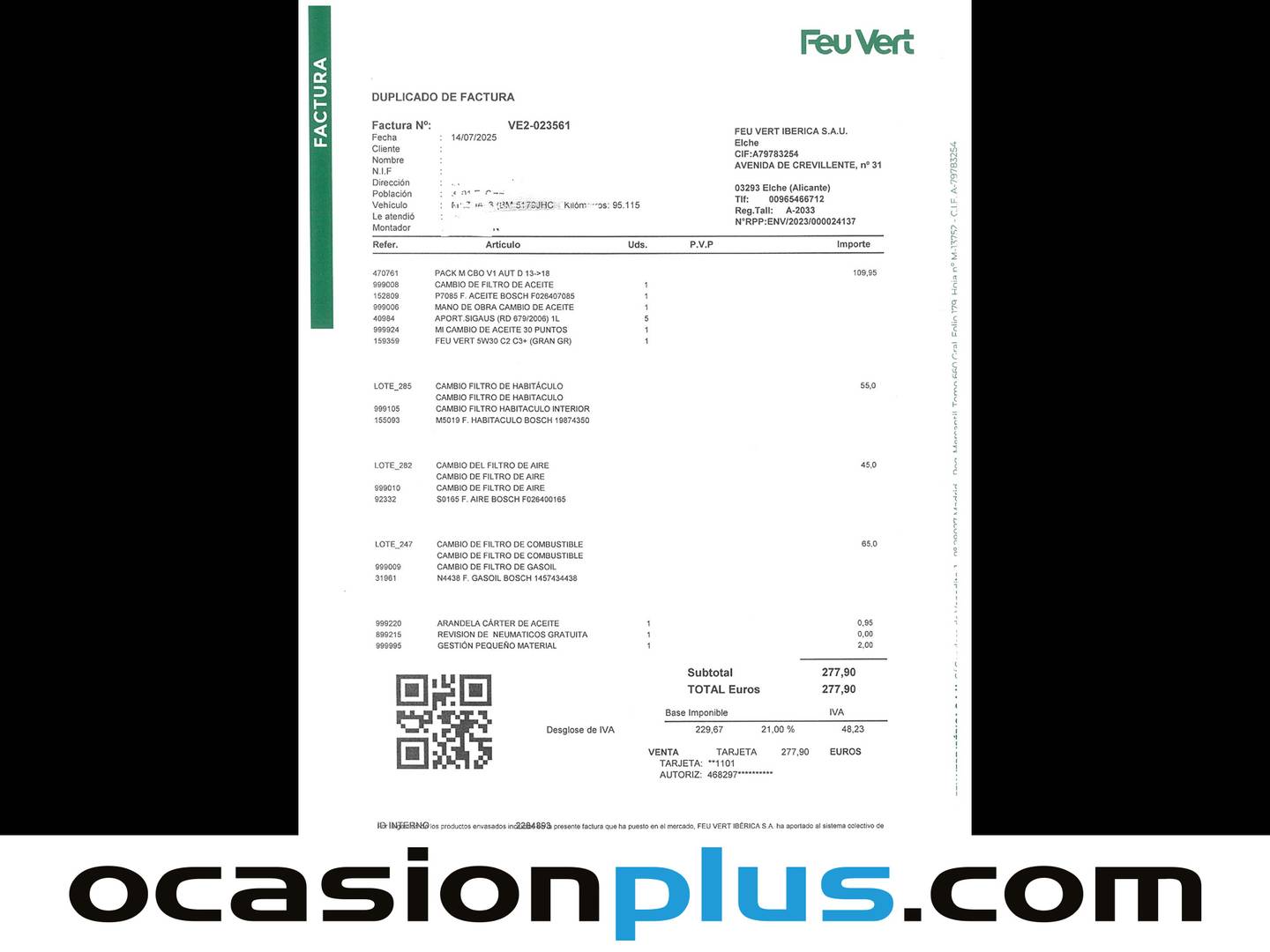 Foto del mantenimiento del Mazda Mazda3 Mazda Mazda 3 2.2 DE Luxury (150 CV)