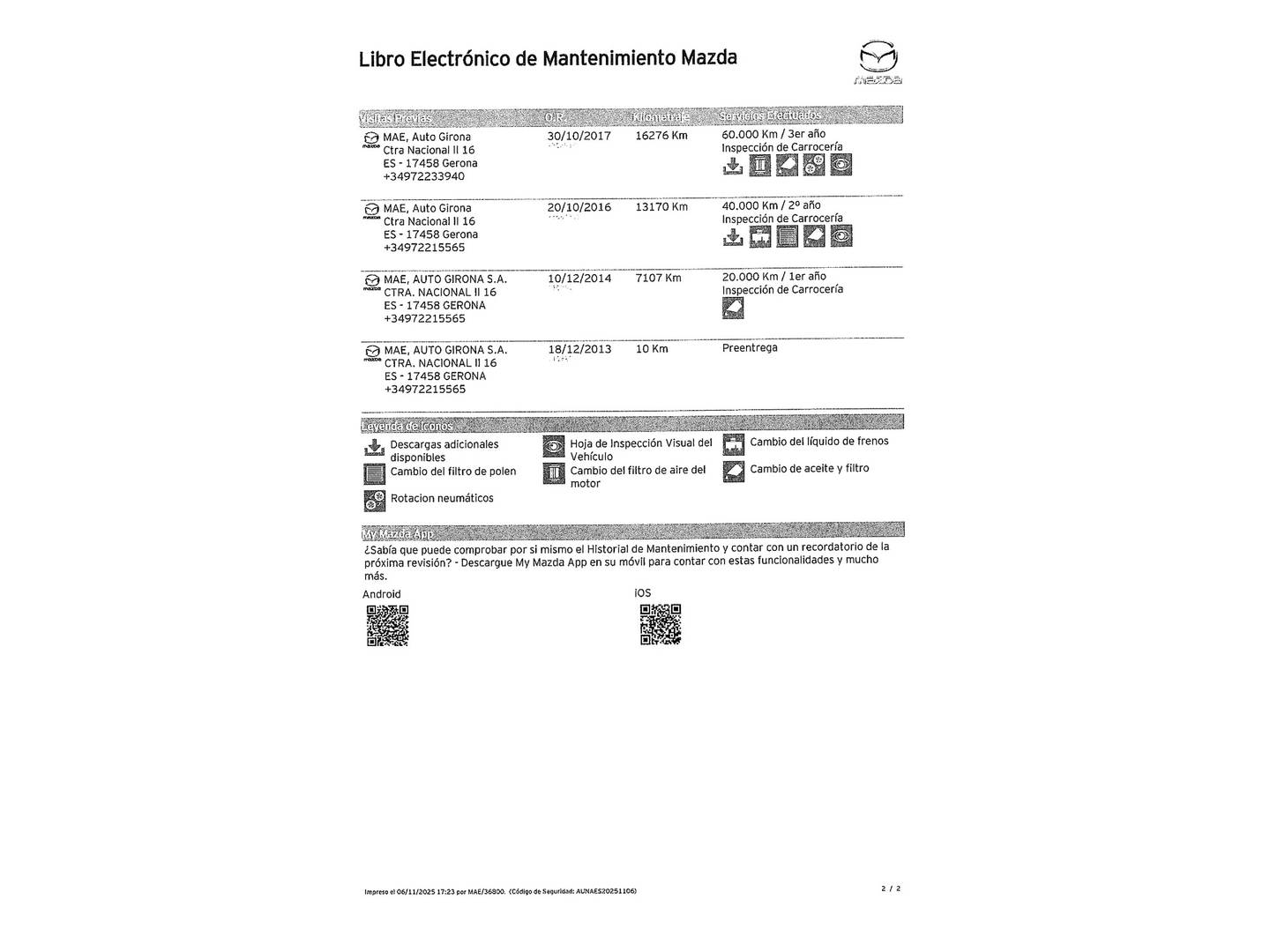 Foto Mazda Mazda3 Mazda Mazda 3 2.0 GE Luxury MT (120 CV)