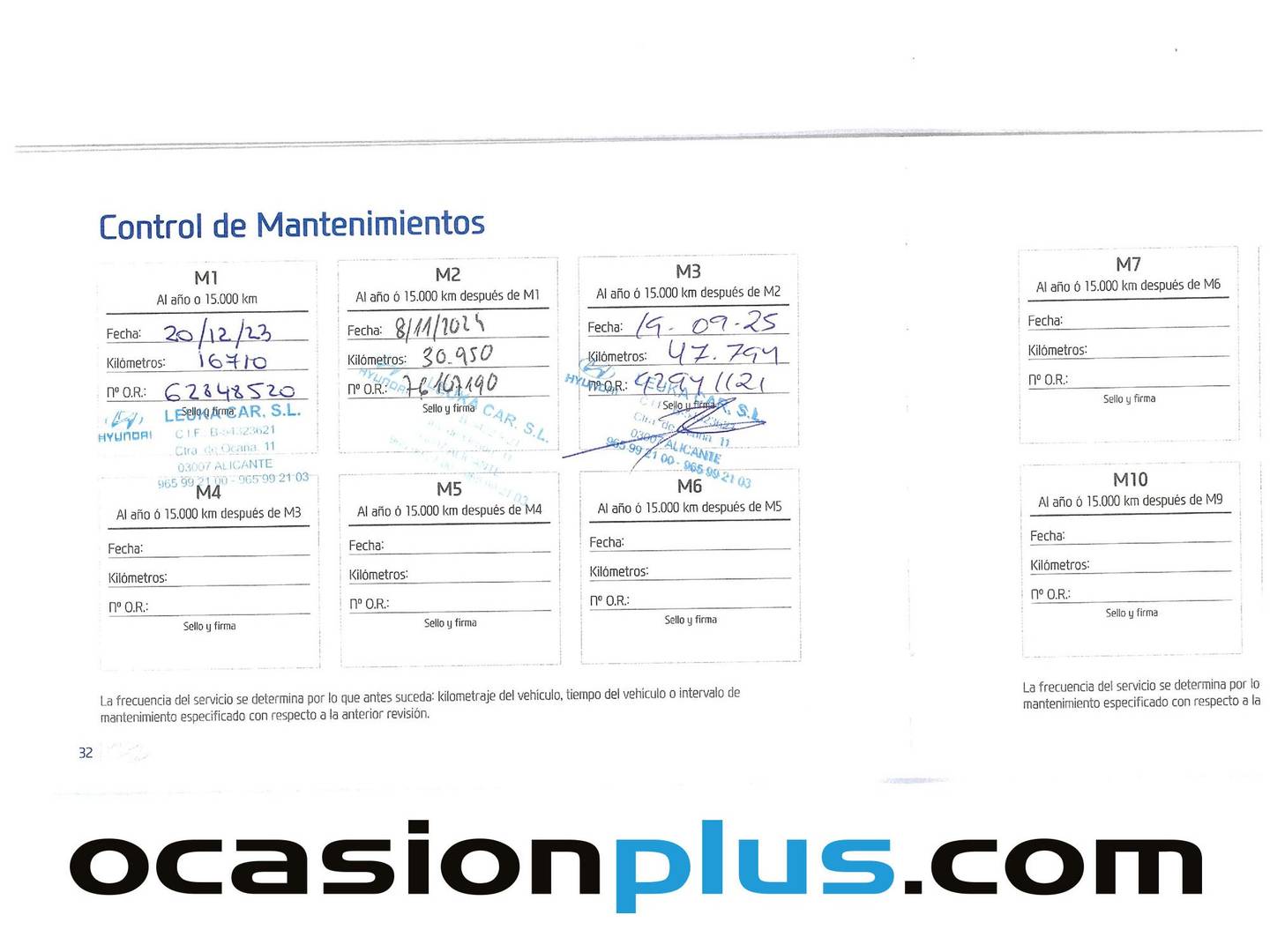 Foto del mantenimiento del Hyundai Tucson Hyundai Tucson 1.6 TGDI HEV Maxx Sky Auto (230 CV)