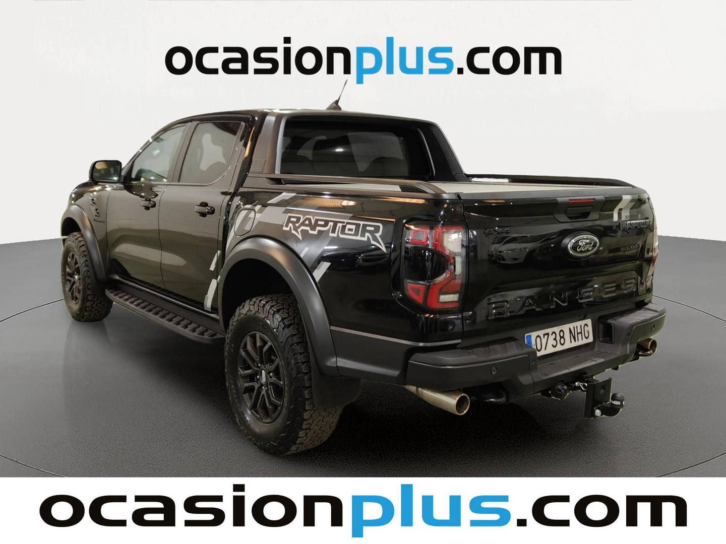Foto trasera Ford Ranger Ford Ranger Pickup 3.0 Ecoboost Doble Cabina Raptor AT e-AWD (292 CV) izquierda