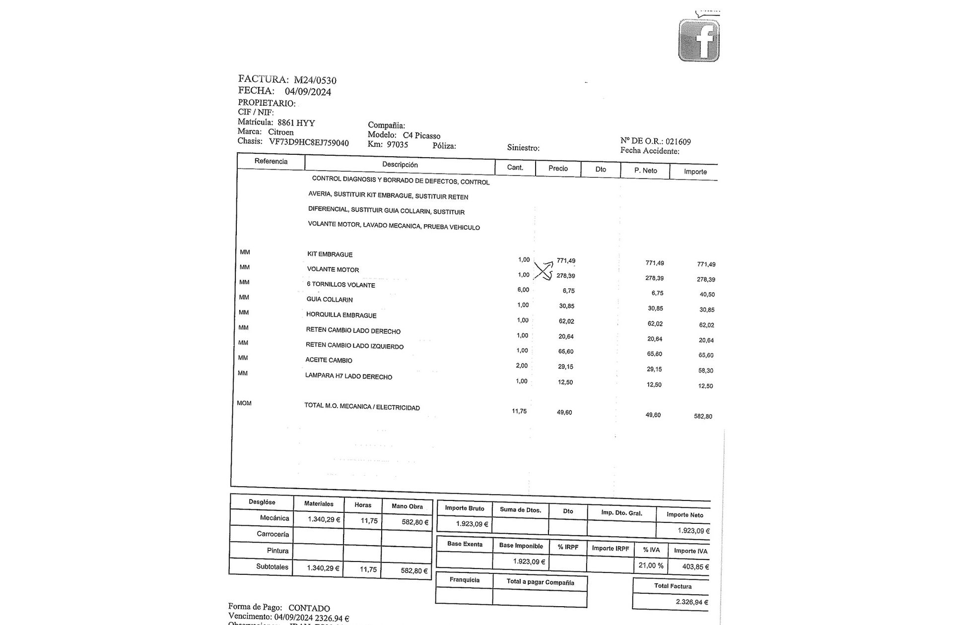 Citroën C4 Picasso 1.6 e-HDI Intensive - foto 20