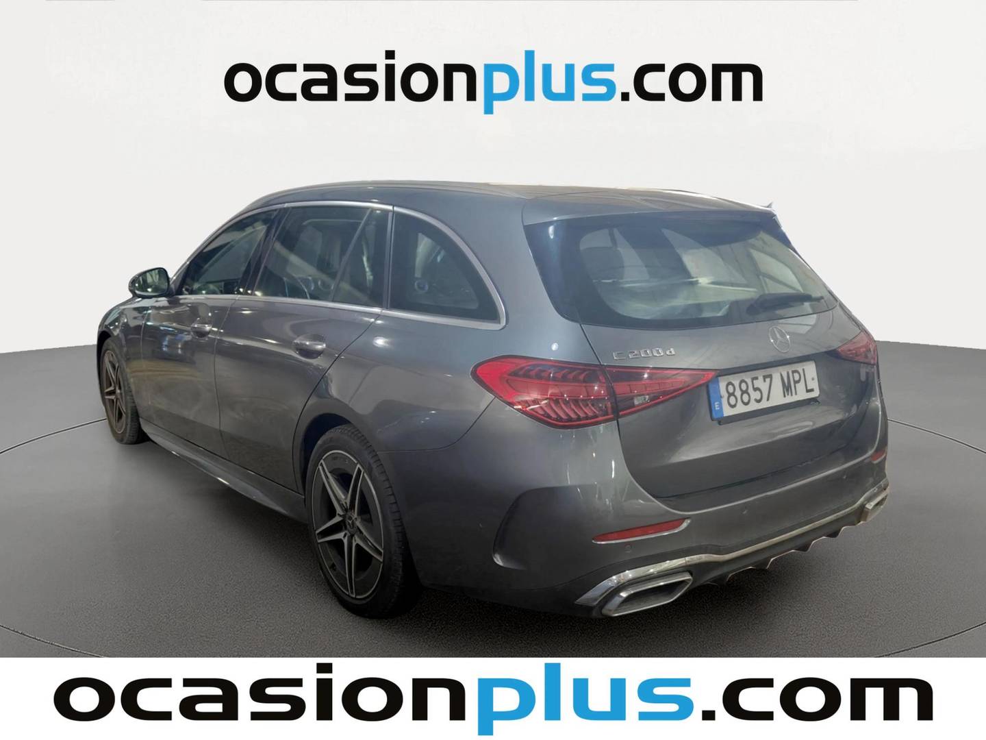 Foto trasera Mercedes Clase C Mercedes Clase C C Estate 200 d (163 CV) Pack AMG izquierda