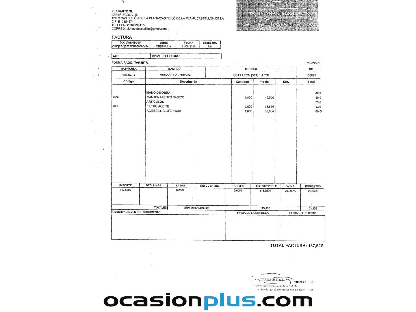 Foto Seat León SEAT León 1.4 TSI S&S FR Plus (125 CV)
