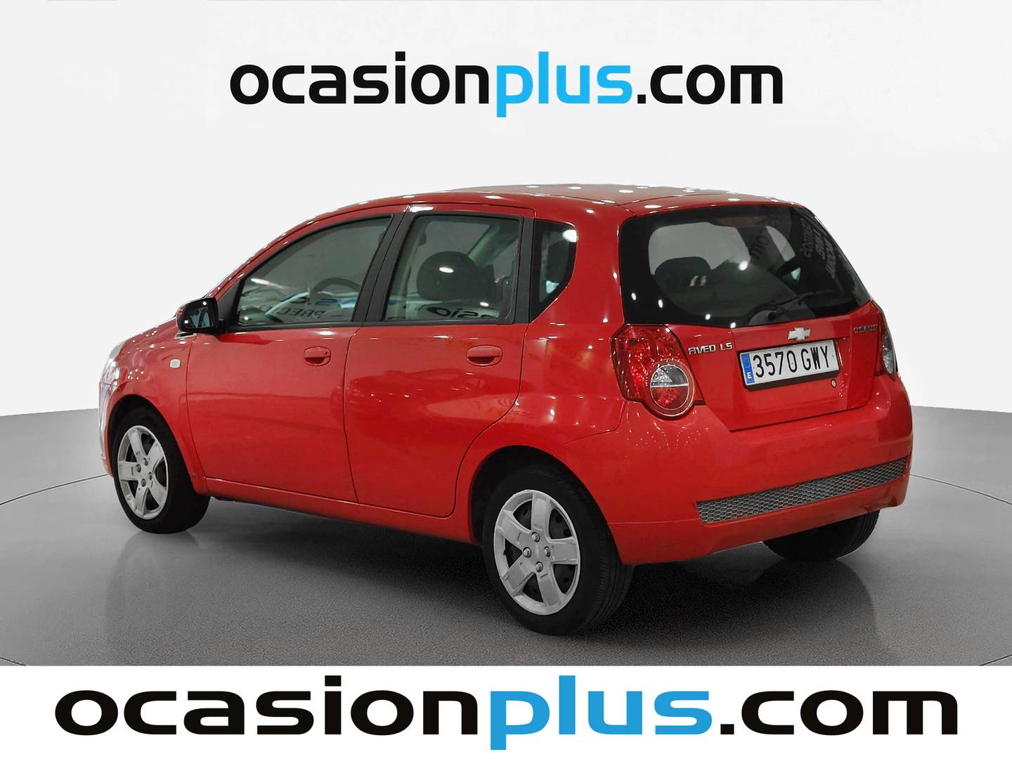 Foto trasera Chevrolet Aveo Chevrolet Aveo 1.2 16v LS (84 CV) izquierda
