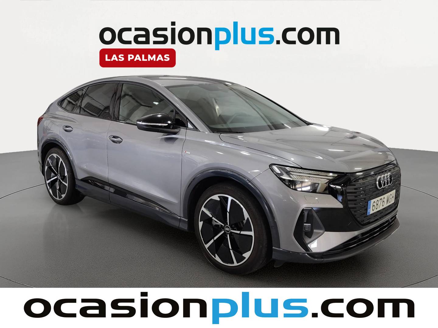 Foto delantera Audi Q4 Sportback e-tron Audi Q4 Sportback e-tron e-tron Black line 50 e-tron quattro (299 CV) izquierda