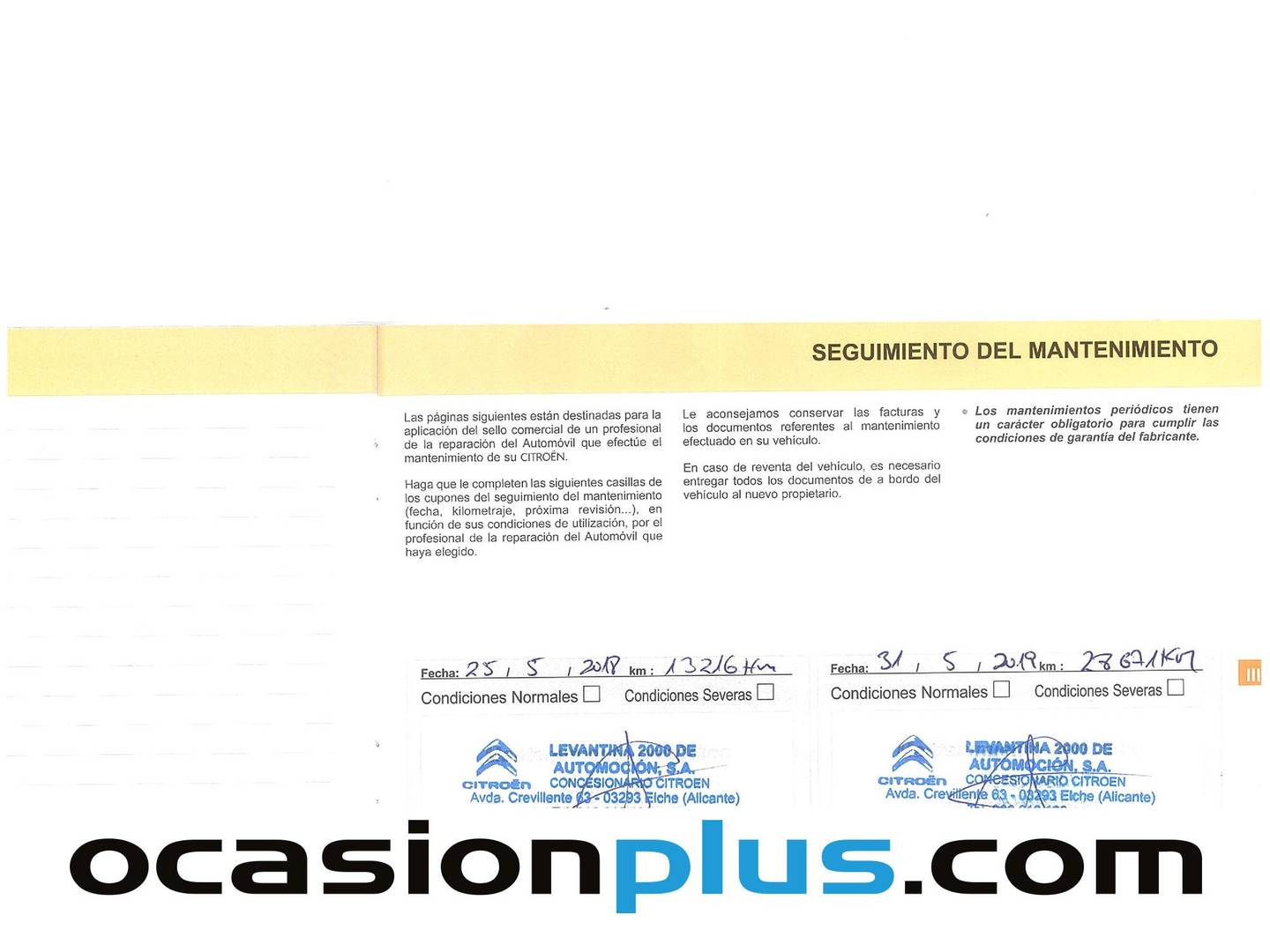 Foto del mantenimiento del Citroën Grand C4 Picasso Citroën Grand C4 Picasso BlueHDi 120 Shine EAT6 (120 CV) 7 Plazas