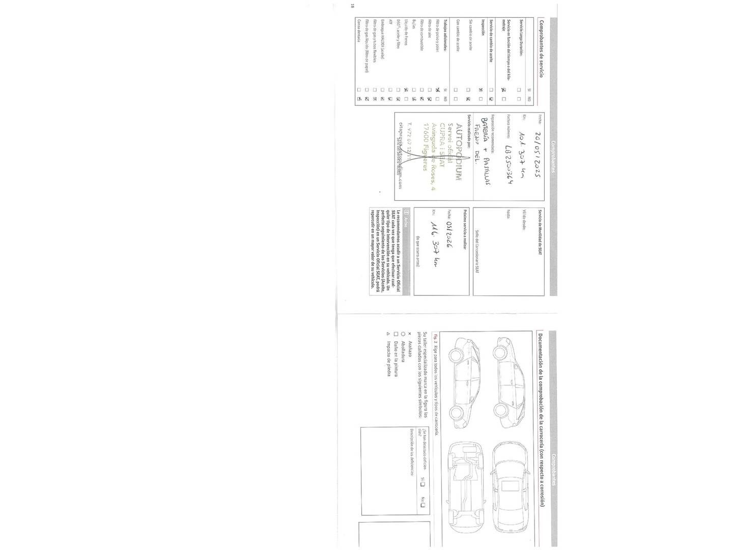 Foto del mantenimiento del Seat León Seat León ST 1.6 TDI S&S Style Plus (115 CV)