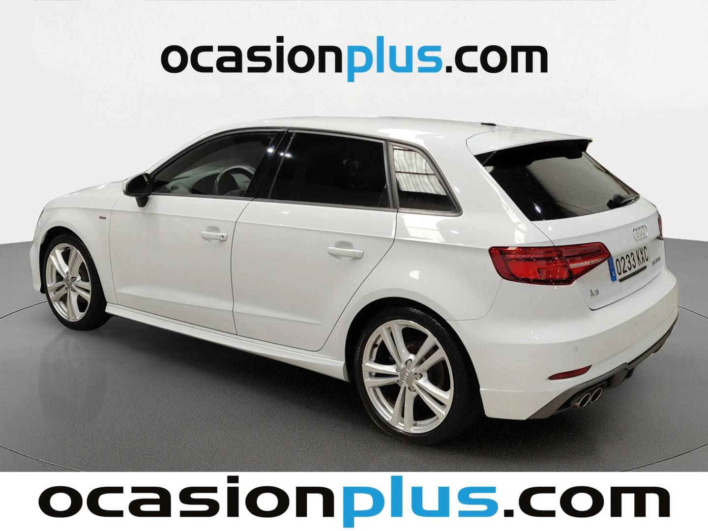Foto trasera Audi A3 Audi A3 Sportback S line 35 TFSI (150 CV) izquierda