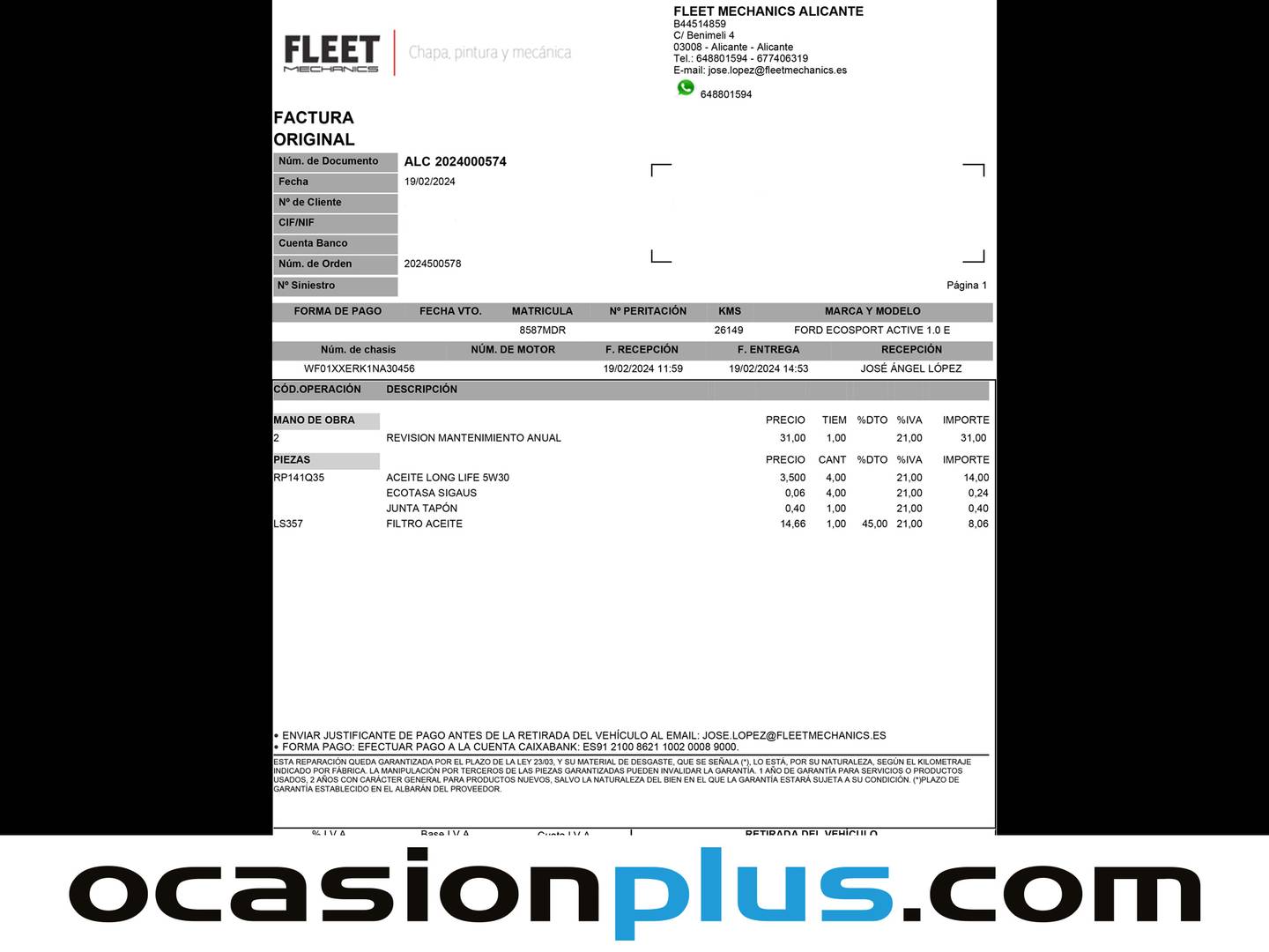 Foto Ford EcoSport Ford EcoSport 1.0T EcoBoost S&S Active (125 CV)