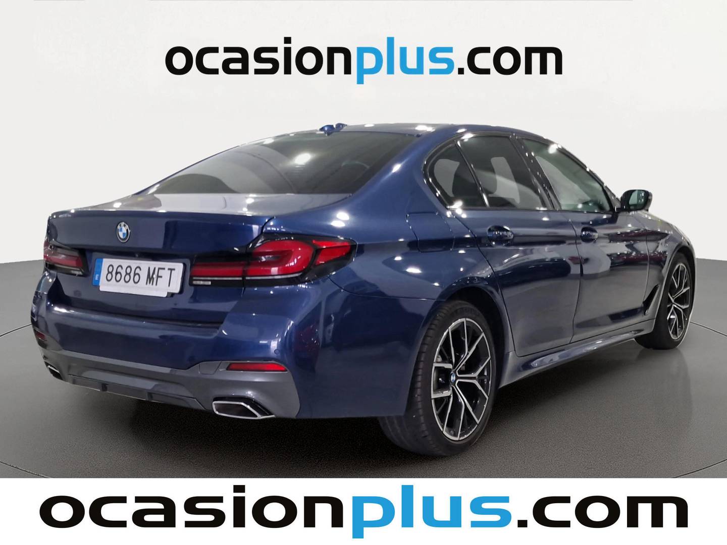 Foto trasera BMW Serie 5 BMW Serie 5 520d (190 CV) derecha