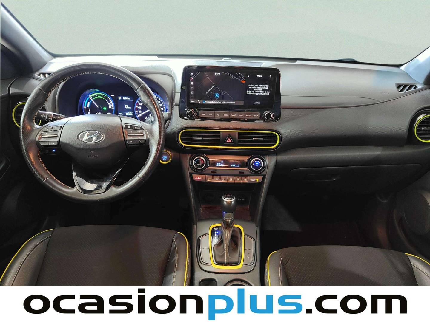 Hyundai Kona Hyundai Kona 1.6 GDI HEV Tecno Lime DT (141 CV) de ocasión