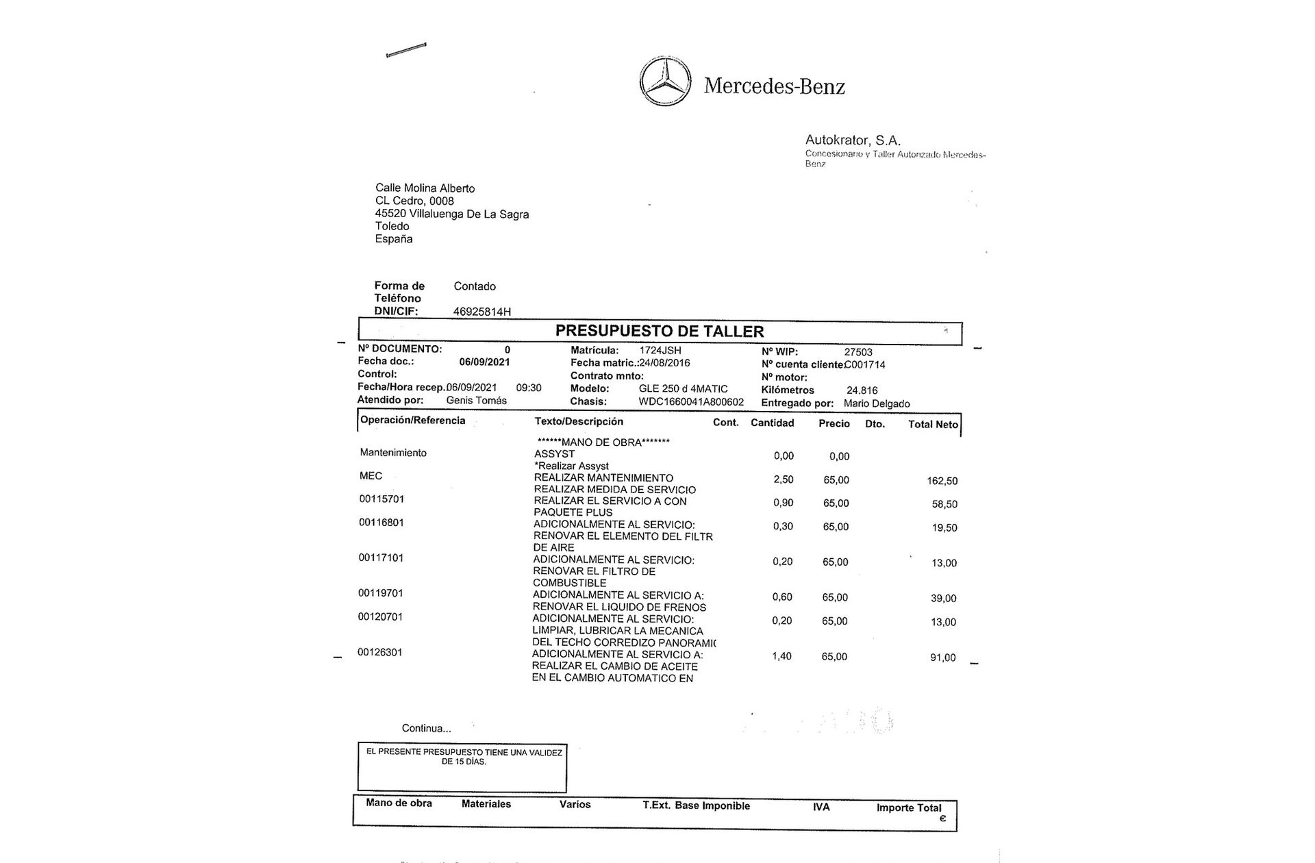 Mercedes-Benz GLE Mercedes GLE 250 d 4Matic - foto 19