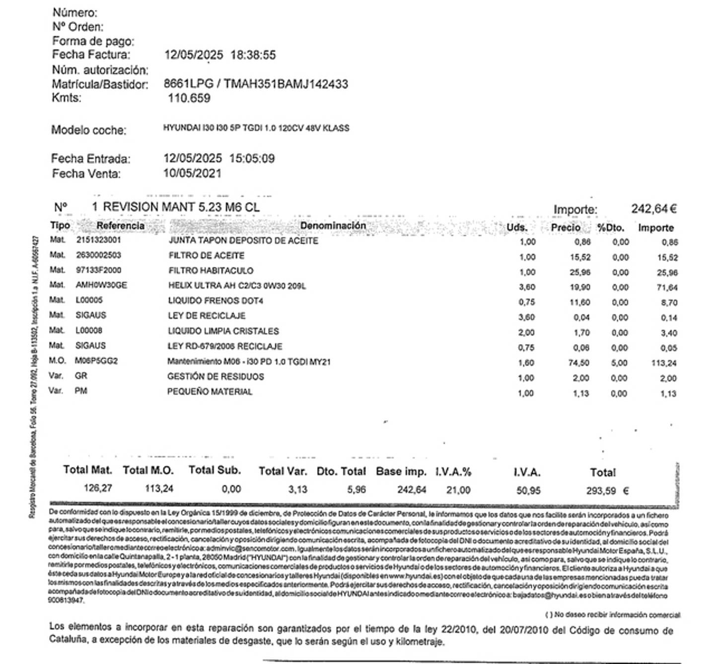 Foto Hyundai i30 Hyundai i30 1.0 TGDI 48V Klass (120 CV)