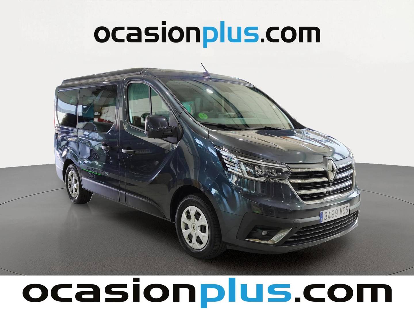 Foto trasera Renault Trafic Renault Trafic Authentic Energy Blue dCi (150 CV) Semi-camperizada 5 Plazas izquierda