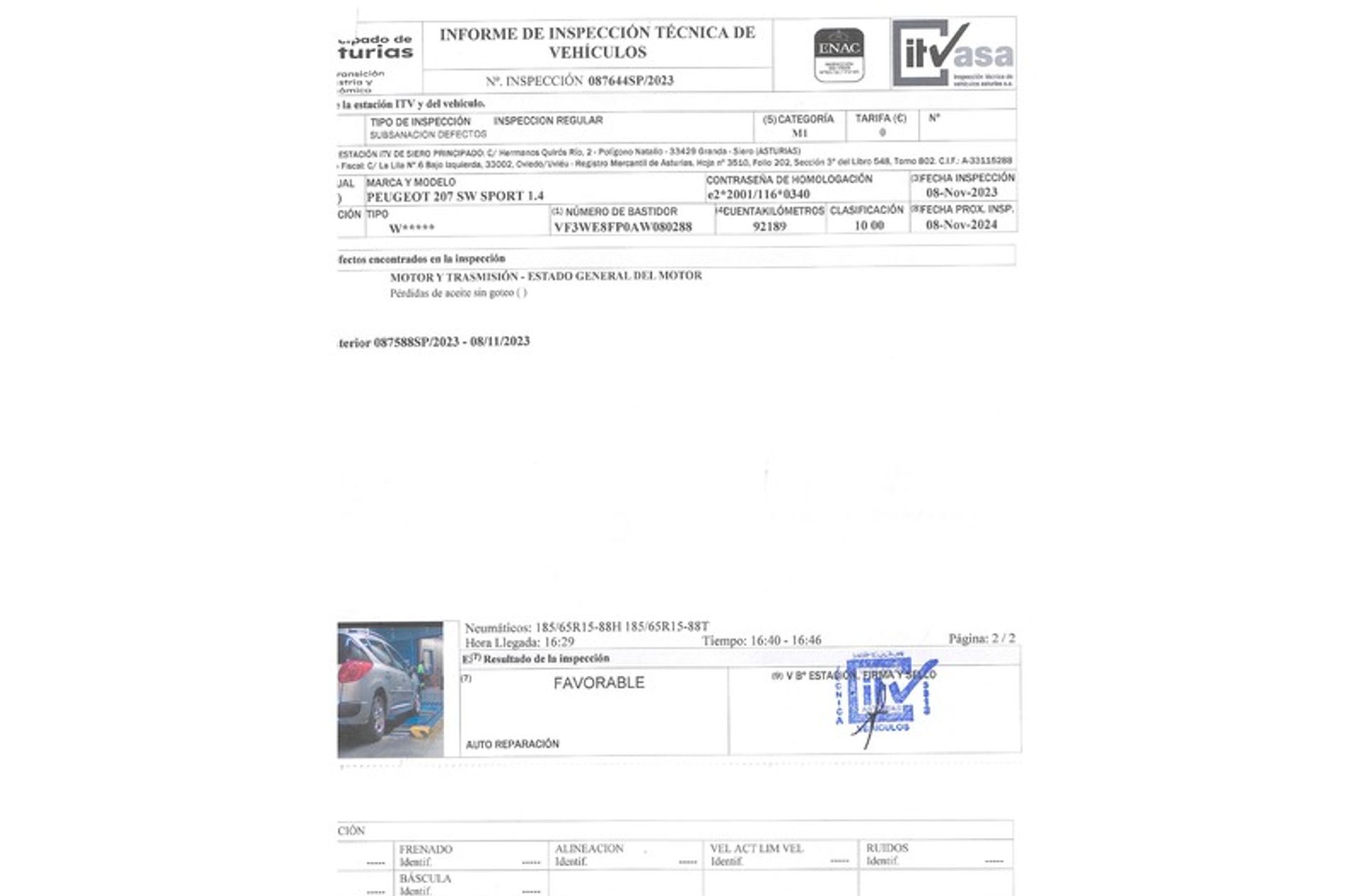 Peugeot 207 SW 1.4 VTi 16v Sport - foto 10