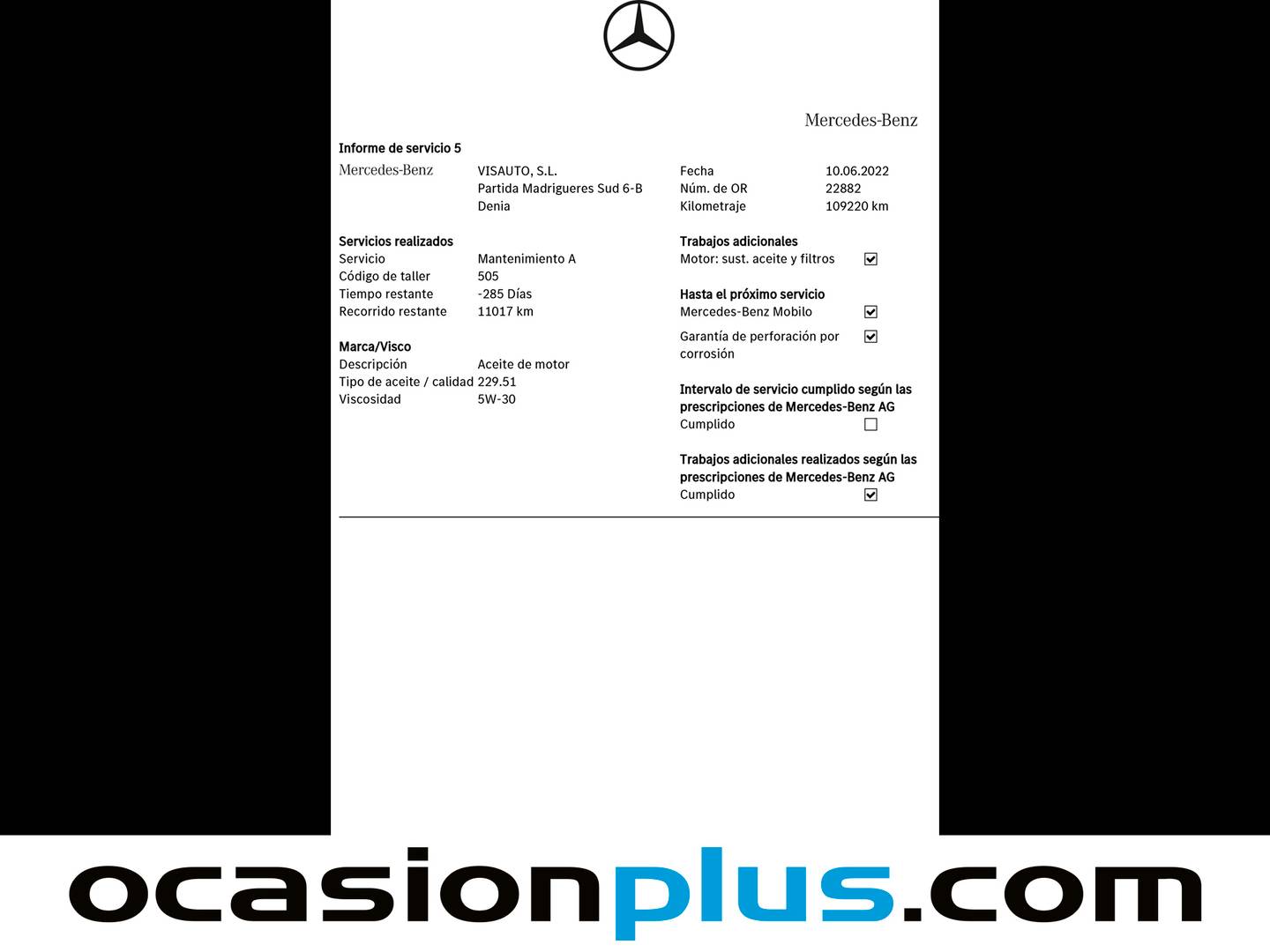 Foto del mantenimiento del Mercedes Clase GLE Mercedes GLE 350 d 4Matic Pack AMG (258 CV)