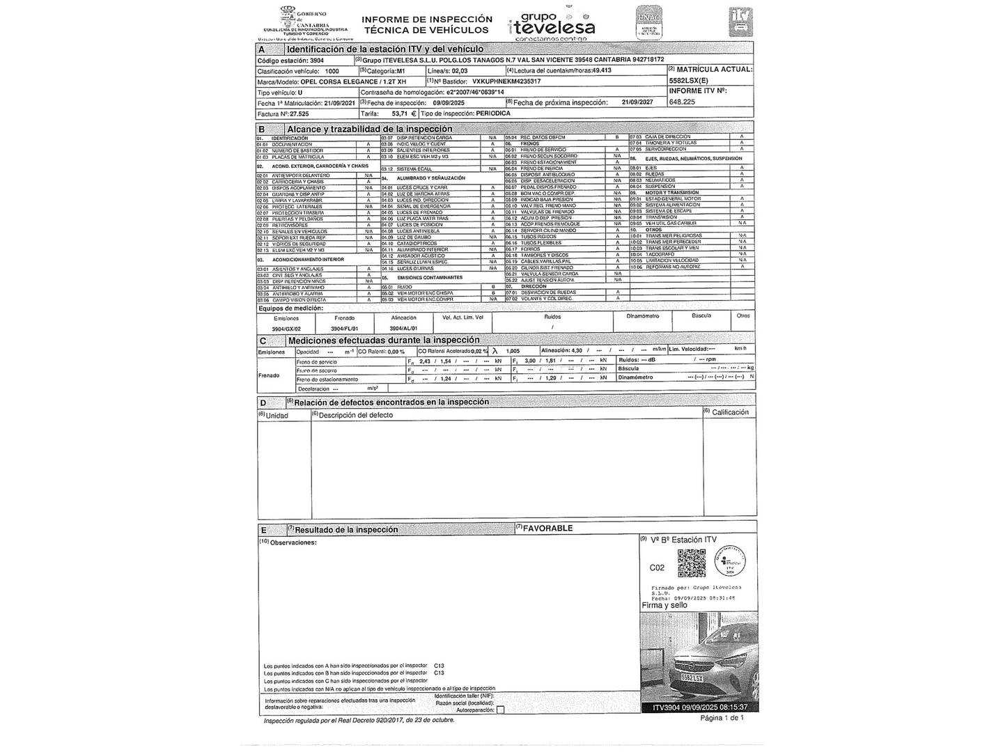 Opel Corsa Opel Corsa 1.2 Turbo XHL Elegance (100 CV) de segunda mano